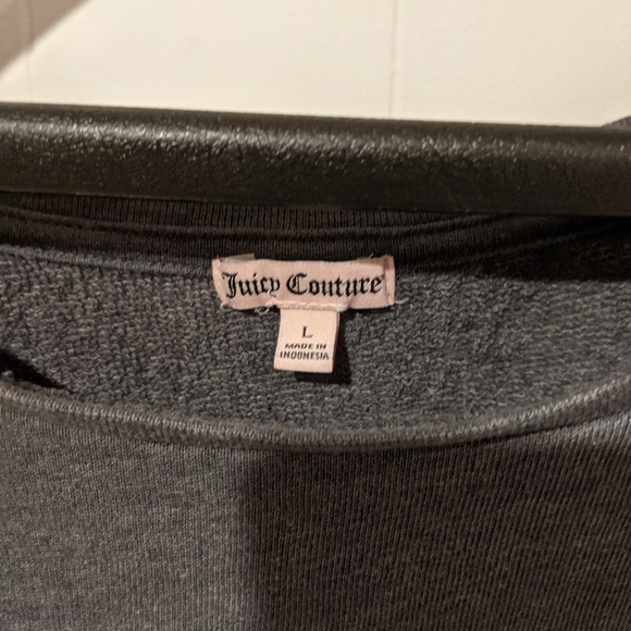 Juicy Couture Sequin Long Sleeve Crew Neck Top - Picture 3 of 5